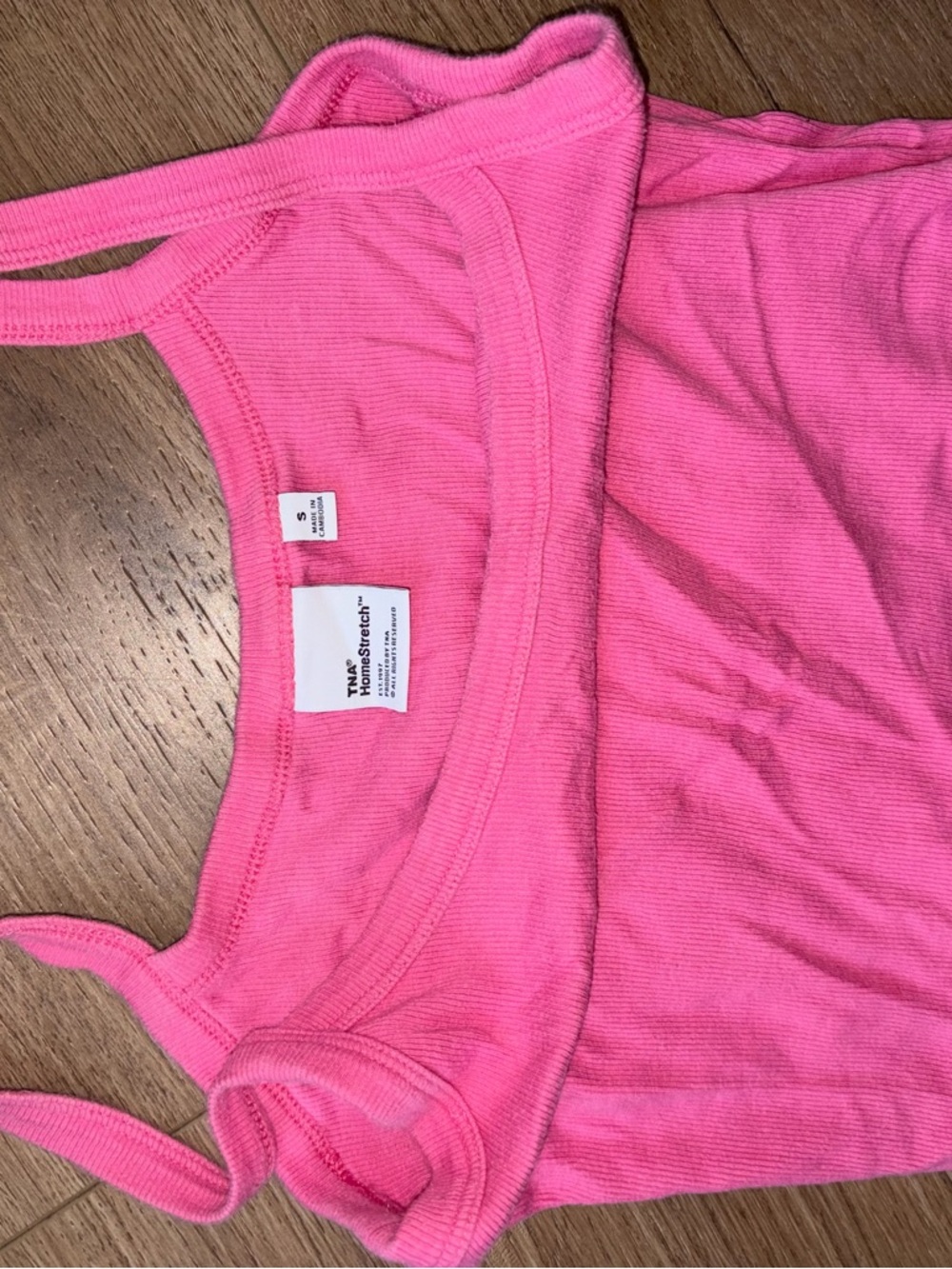 Pink  Tank Top Aritzia